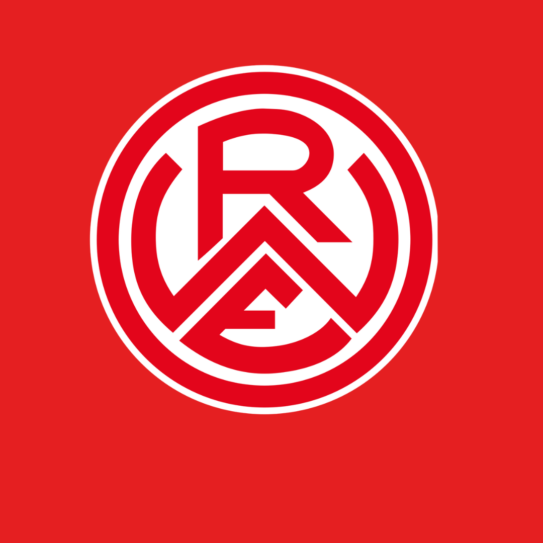 Logo des RWE Vereins Rot-Weiss Essen – traditionsreicher Fußballverein aus Essen im Ruhrgebiet