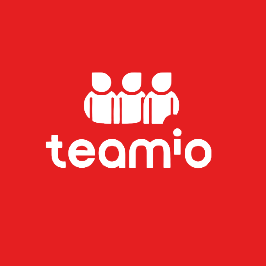 Logo von teamio – Software für Mitarbeitereinsatzplanung und Zeiterfassung