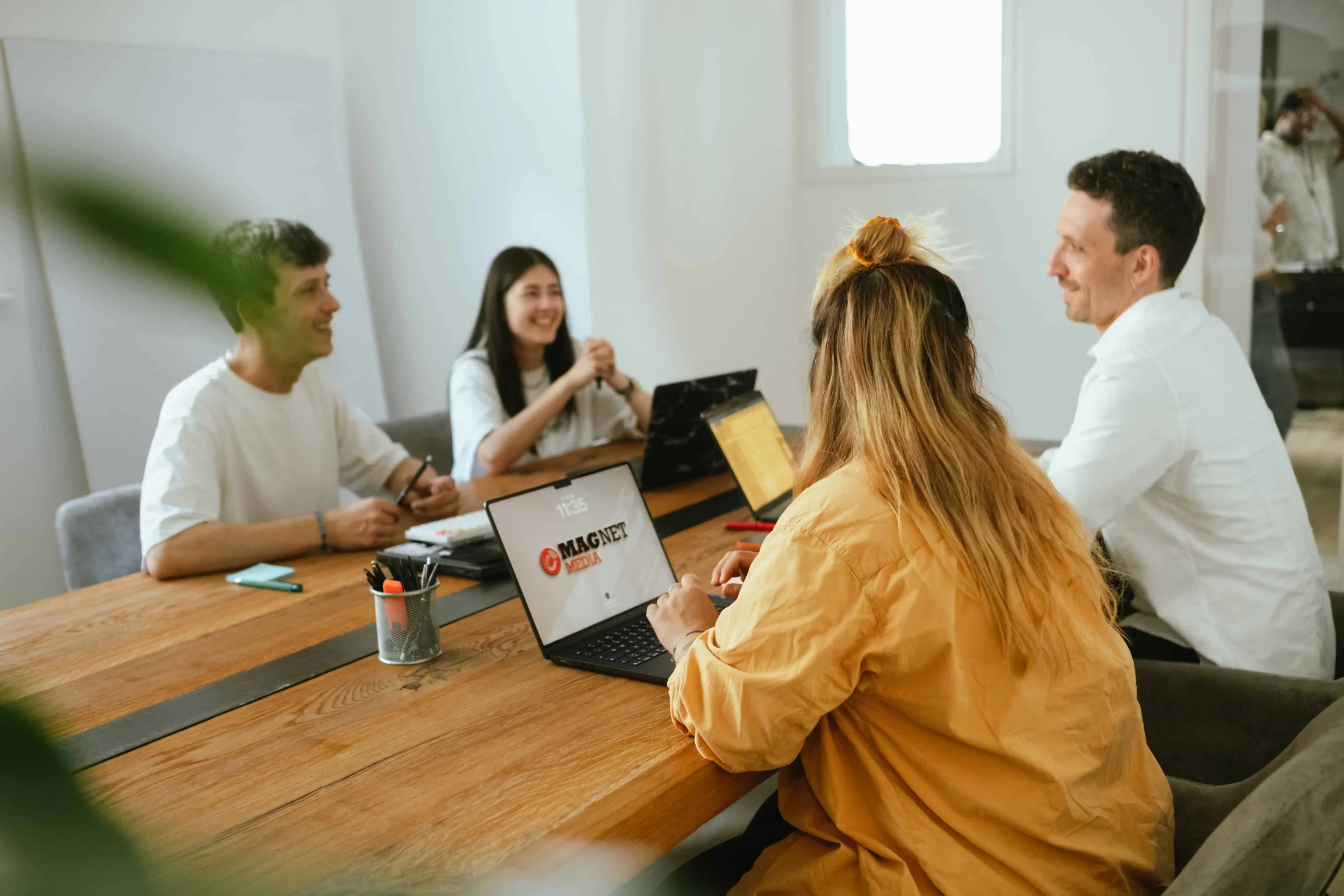 Planungsmeeting im Konferenzraum