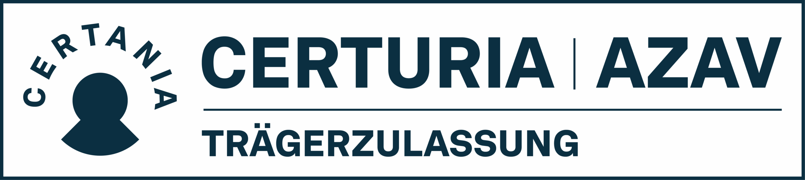 AZAV-Zertifizierung Siegel